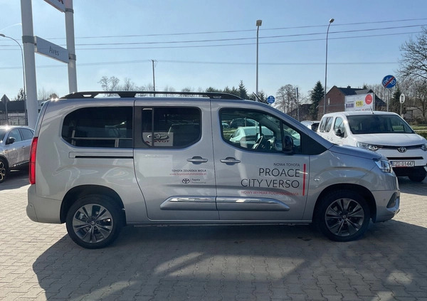 Toyota Proace City Verso cena 165900 przebieg: 34831, rok produkcji 2023 z Gostyń małe 137